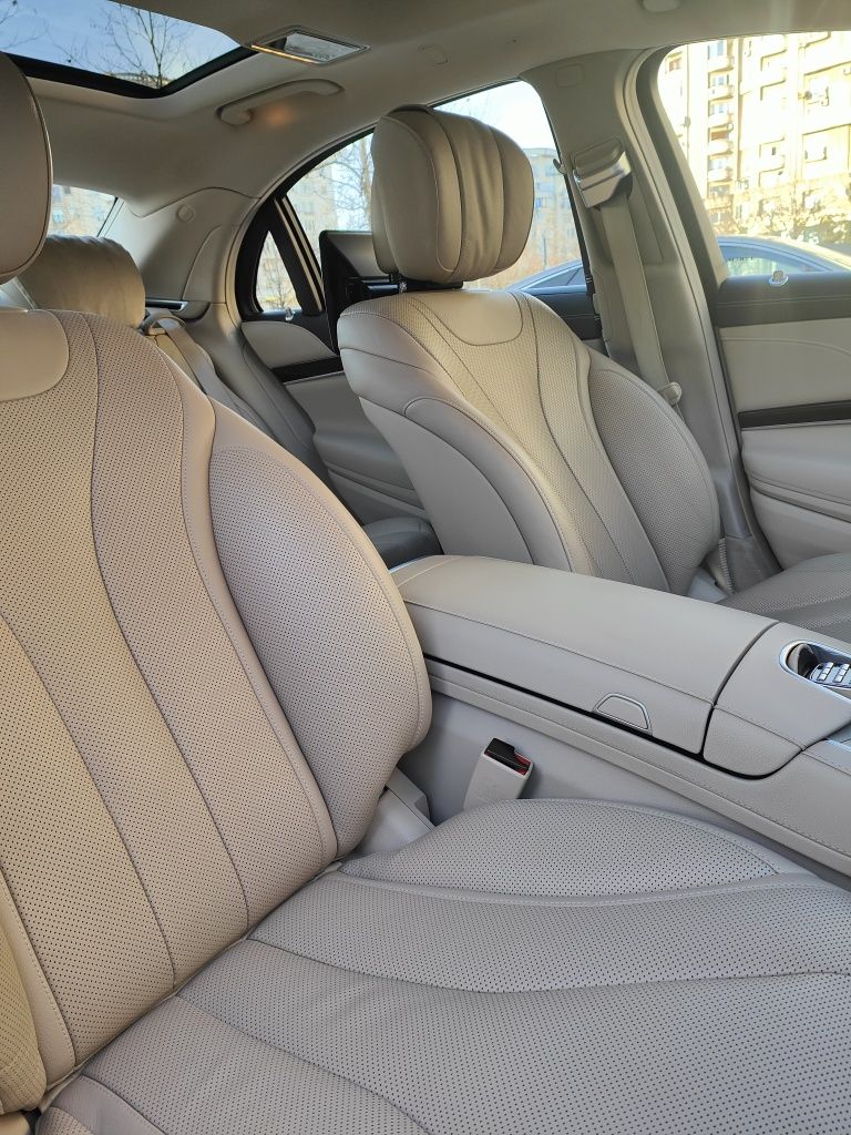 Mercedes S400L HYBRID , varianta LONG, AMG line, jante 21
