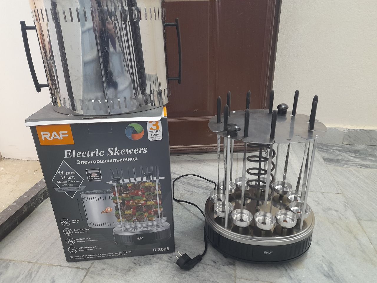 Shashlik elektroini yangi ishlatilmagan