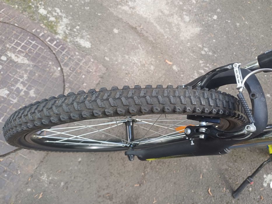 Vand Bicicletă MTB ST 500 24" galben copii 135-150 cm