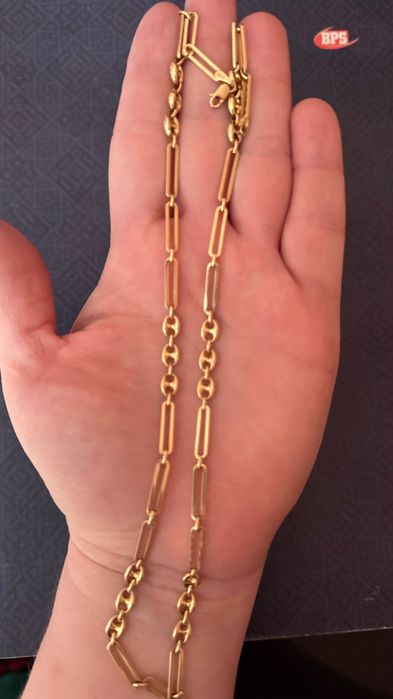 Цепочка золотая производство Турция фирма Мидас