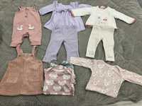 Лот бебешки дрехи за момиче 6-9 размер