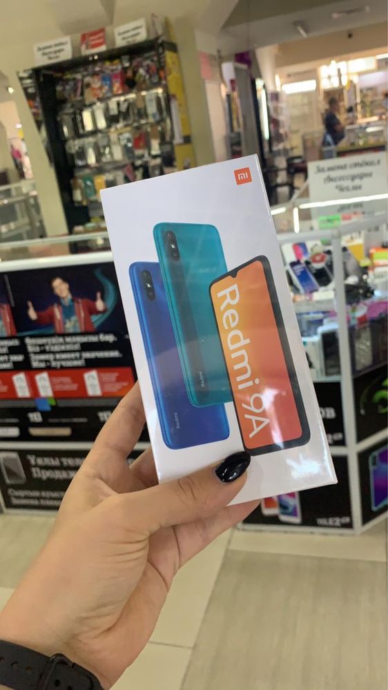 Новый! Xiaomi Redmi 9a A1+ A2+ 32Gb 12C 64Гб 12 13C 128 gb / Каспи QR!