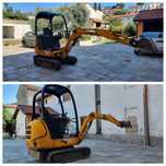 Miniexcavator JCB 8018  mini excavator 485 h ORIGINALE