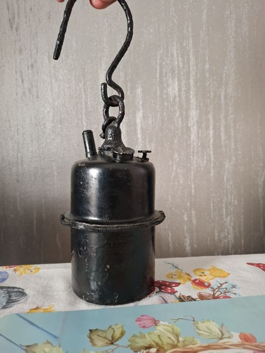 Lampă de mină veche