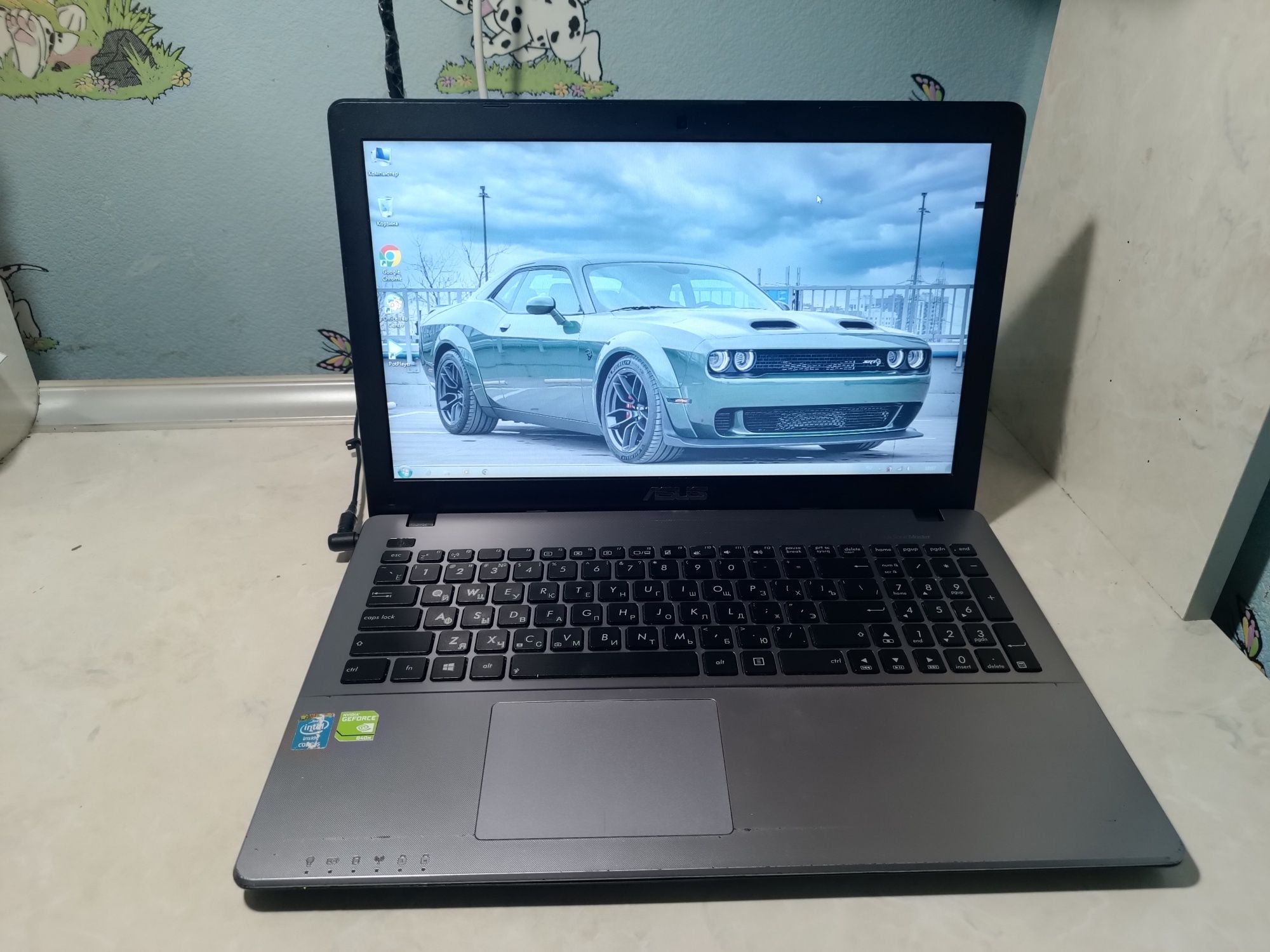 Ноутбук Asus x550L, i5-4200u, GeForce 840M