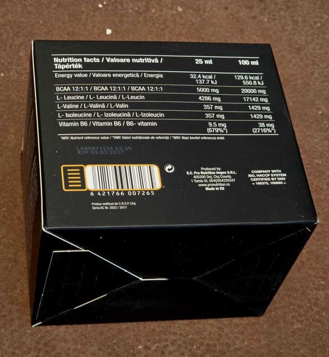 BCAA 5000 Liquid - Pronutrition si shoturi nitrati - Beet It S