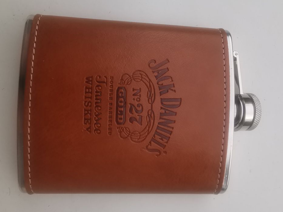 Recipient inox Jack Daniel's Plosca Botelcuta whiskey