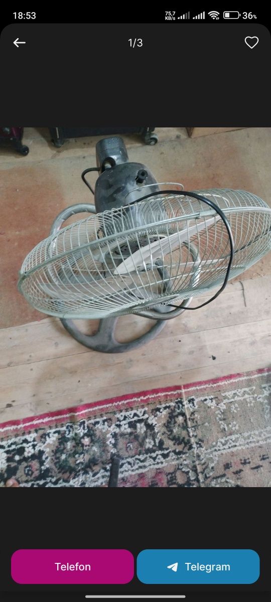 Ventilyator yaxshi xolatda