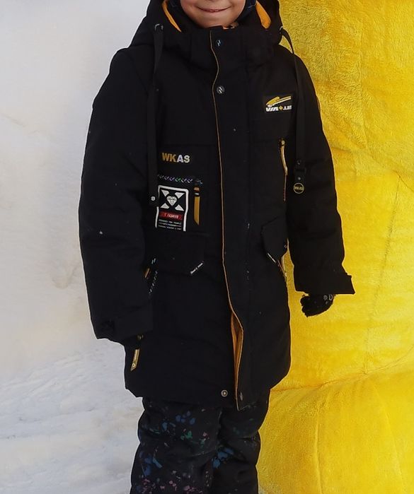 Куртка зимняя размер 116-122