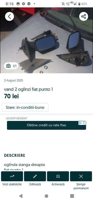 vand oglinda punto 1