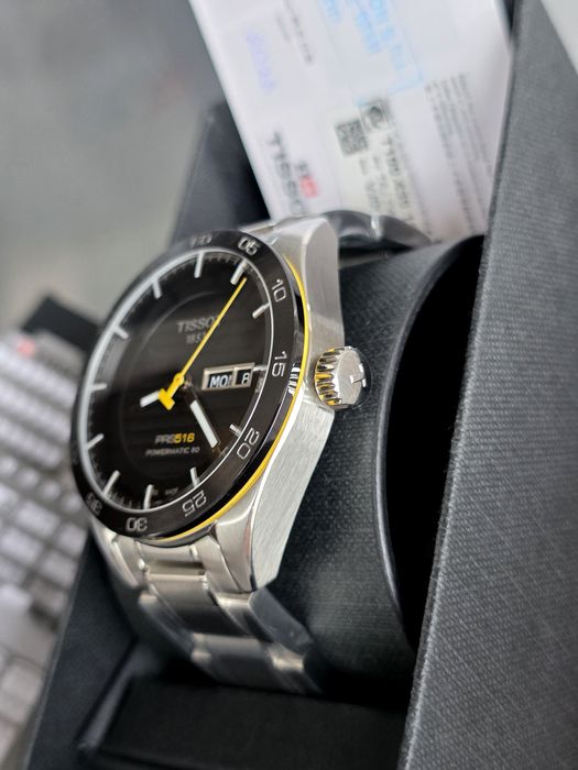 Tissot PRS 516 Automatic Powermatic 80, acte si card B&B Collection