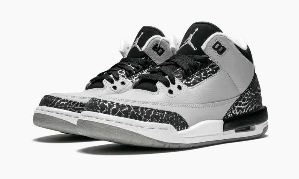 Оригинални кецове Jordan 3 Retro Wolf Grey (GS)