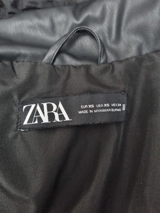 Vesta imitație piele Zara (mar.XS)