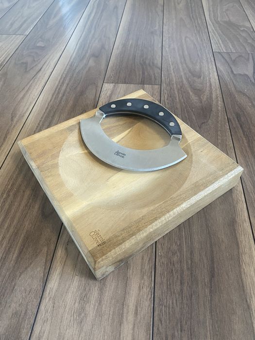 Jamie Oliver Комплект дъска и нож за подправки - Чисто нов