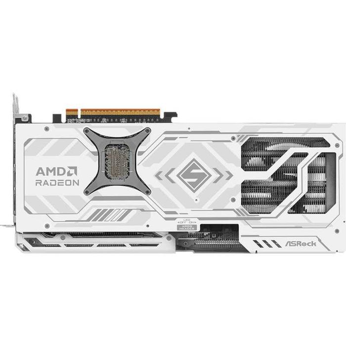 Placa video ASRock Radeon RX 9070 XT Steel Legend 16GB GDDR6 256-bit