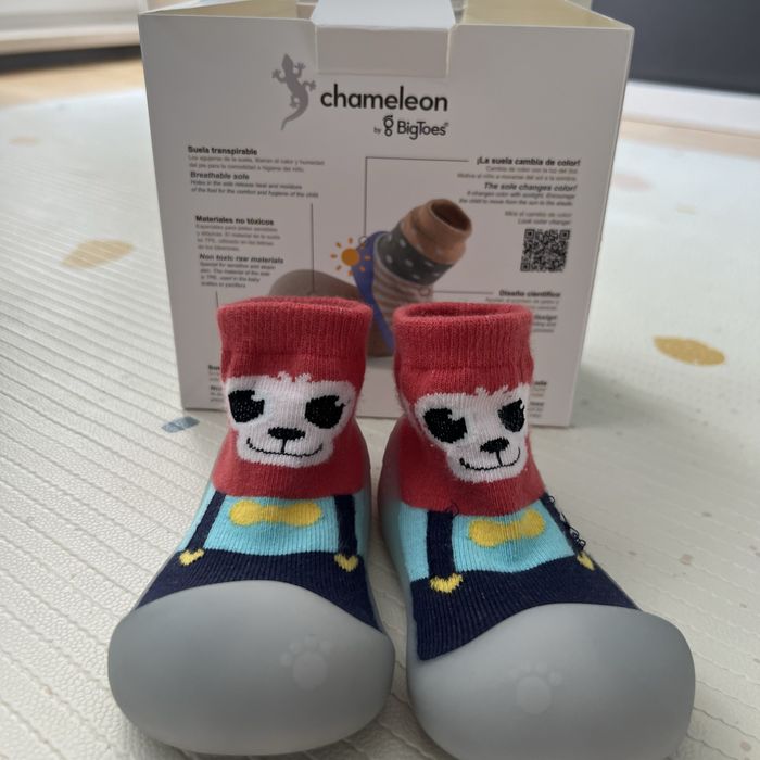 Chameleon Бебешки обувки-чорапче Маймунка 12-18 м.