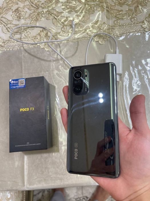 Xiaomi POCO F3 full complekt 6+6 128GB, PUBG Mobile 60+FPS + ulra HDR
