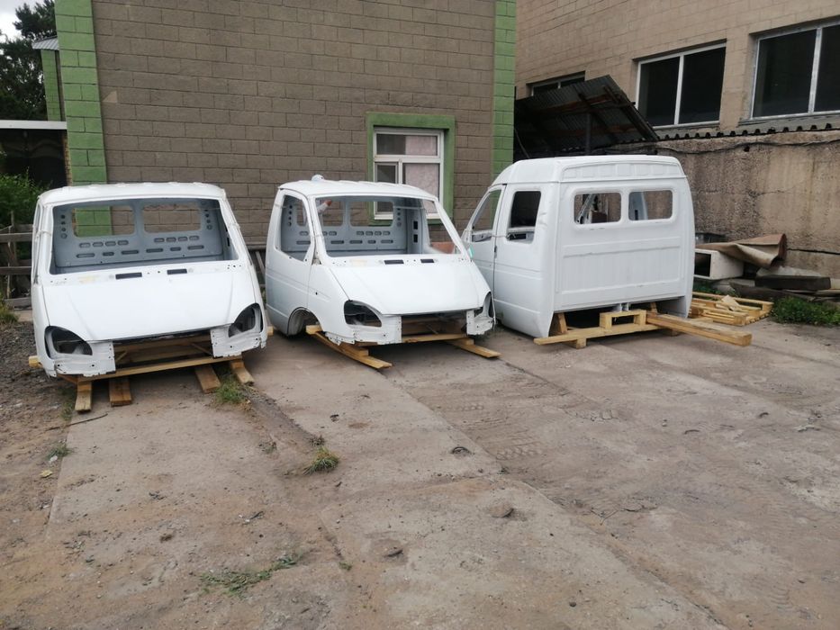 Кабины газель, ГАЗ, Уаз, рамы, двигателя.