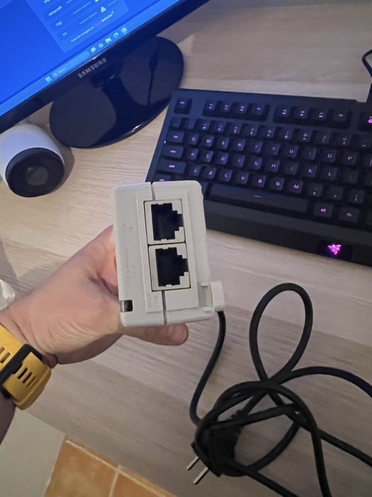 PowerDsine 3501G Injector PoE, 48V, original, stare excelentă