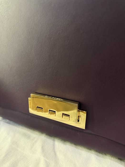 Geanta piele Zac Posen se poarte in 2 moduri