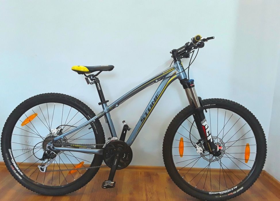 Bicicleta MTB/ echipare FULL SHIMANO/frane DISC HIDRAULIC - NOUĂ- O KM
