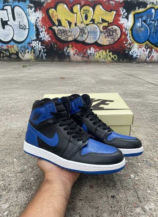 Adidasi Nike Jordan 1 High Royal Blue - Marimi 36-45 - Model Unisex