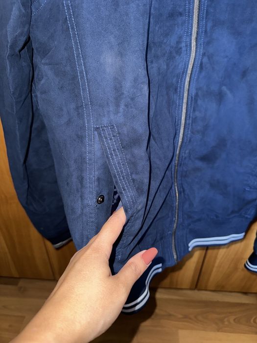 Jacheta piele intoarsa M