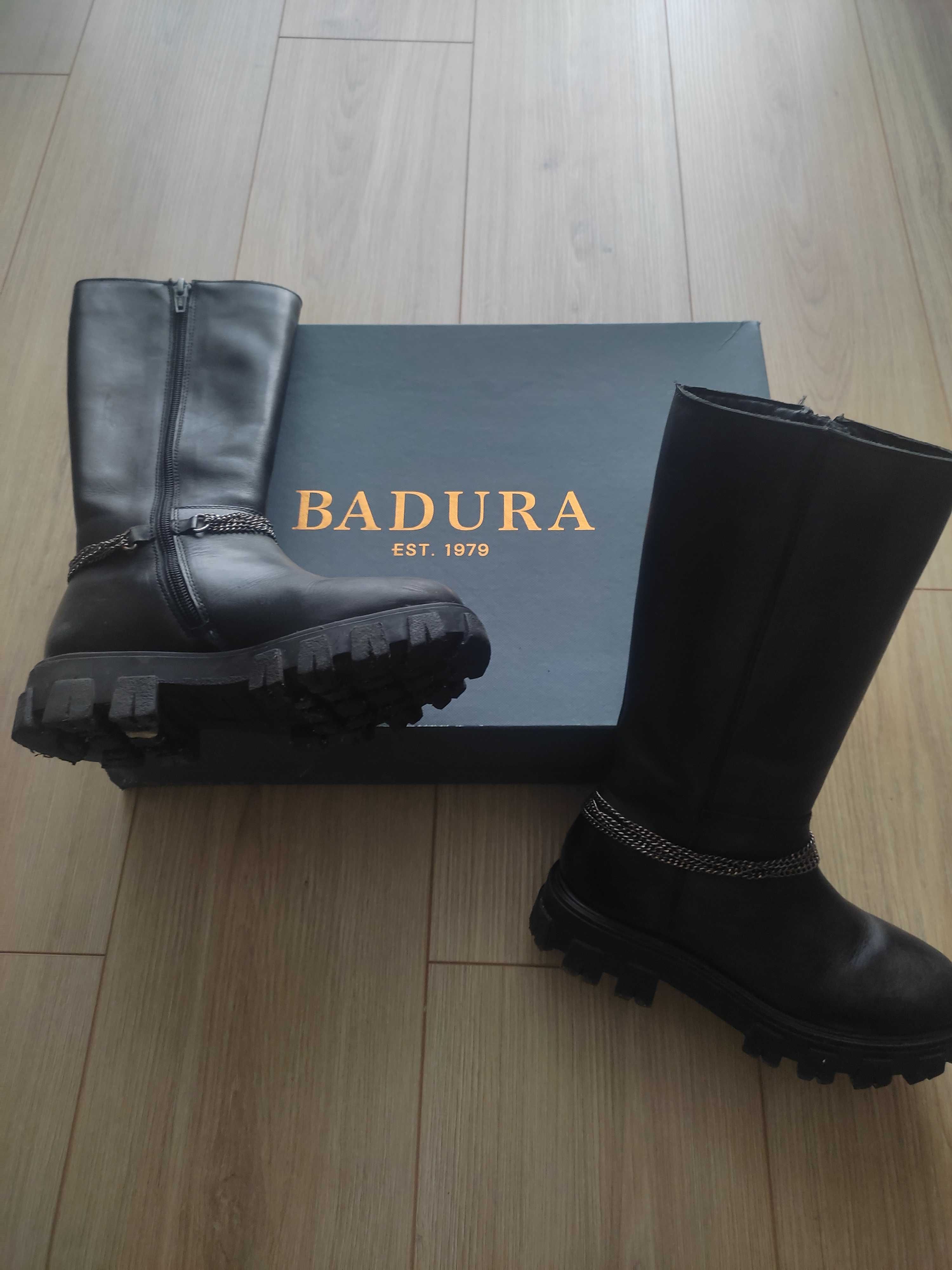 Ботуши естествена кожа Badura момиче р-р 32