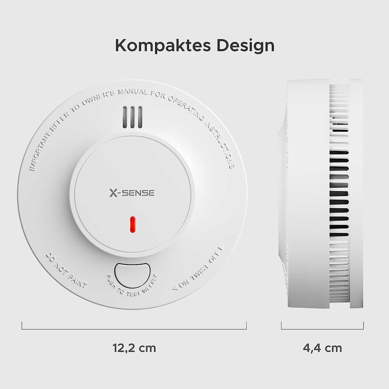 X-Sense ‎SD19-W set 6 senzori legati in retea  fum monoxid carbon