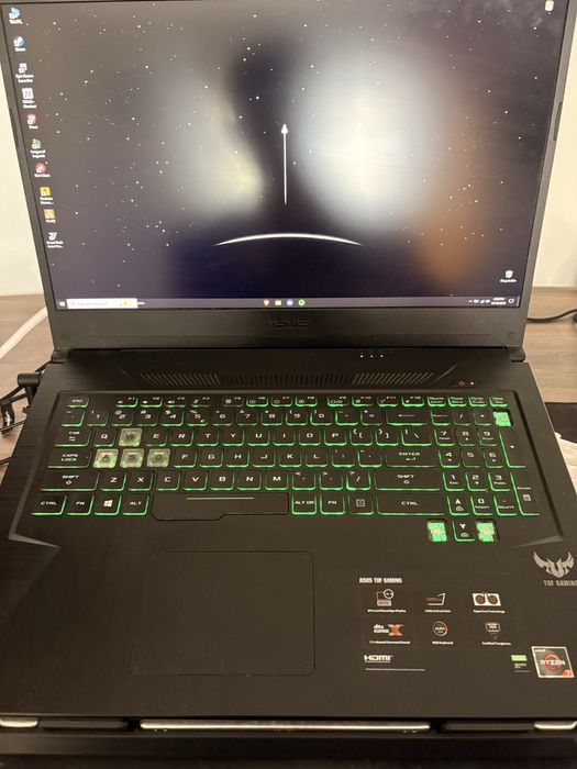 Laptop gaming Asus, TUF 705DT (descriere)