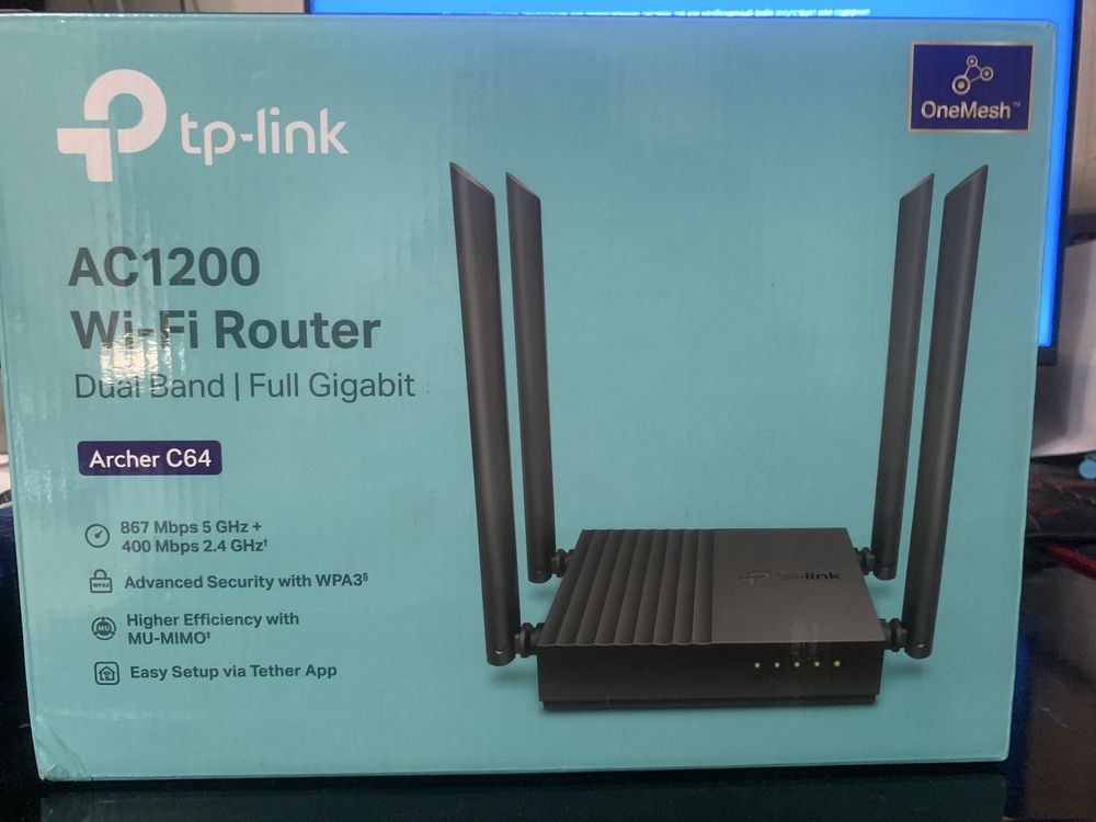 Маршрутизатор TP-Link Archer C64 AC1200