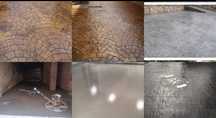 Beton elicopetrizat ,amprentat periat si simplu