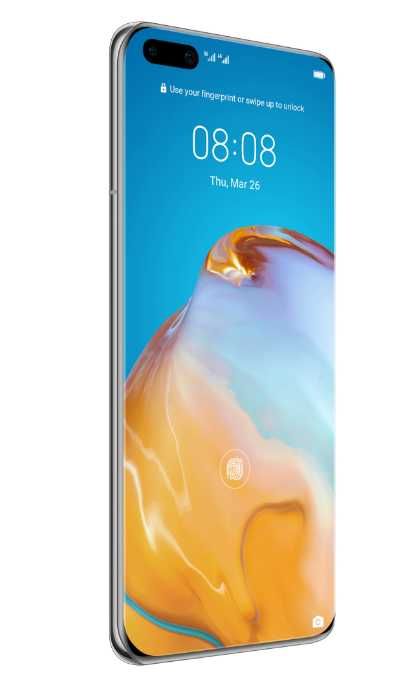 Telefon mobil Huawei P40 Pro, Dual SIM, 256GB,
8GB RAM,5G,Silver Frost