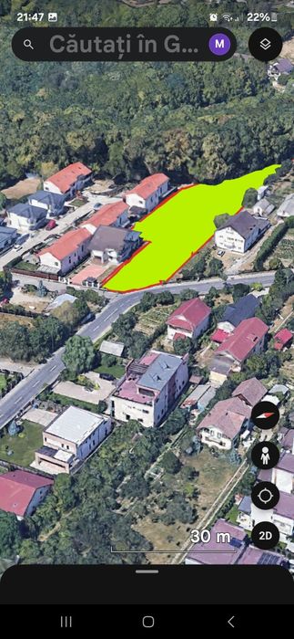 Teren platou Gavana 2103 mp