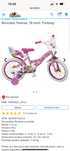 Bicicleta fete Toimsa, 16 inch, Fantasy 4-5ani 5-6 ani 6-7 ani
