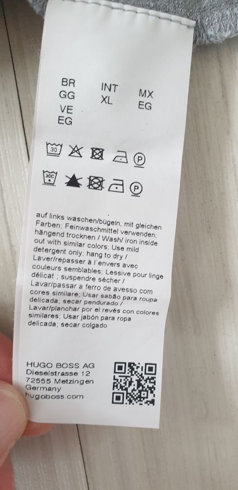 Hugo Boss Passenger Pique Slim Stretch  XL НОВО ОРИГИНАЛ Мъжка Тениска