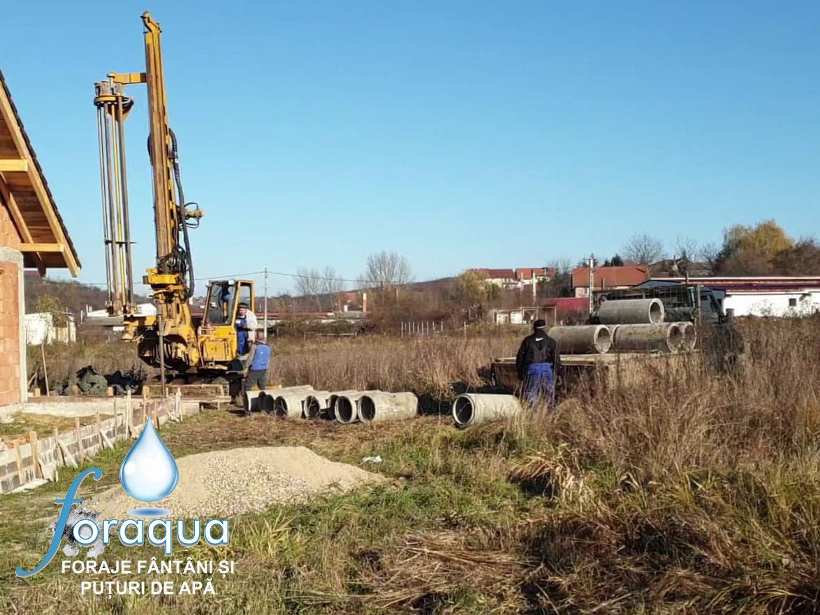 Executăm Fântâni, Foraje apa, Puturi, instalam pompe Bihor