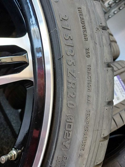 Jante Hamann BMW Seria 7 F01 Anvelope iarna noi Gripmax 275 35 20