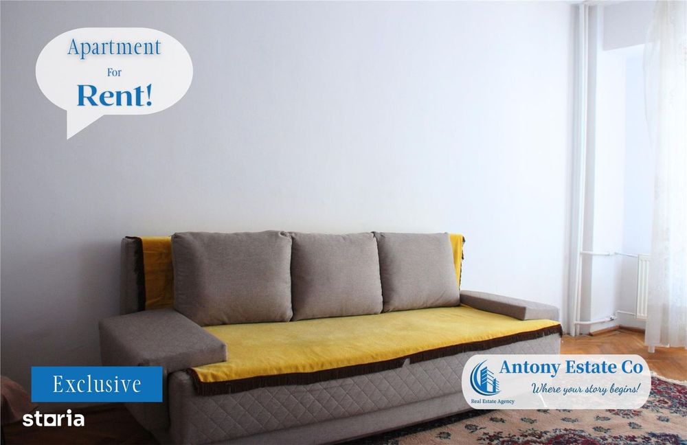 Apartament de inchiriat, Pet friendly, 2 camere, Transilvaniei, Rogeri