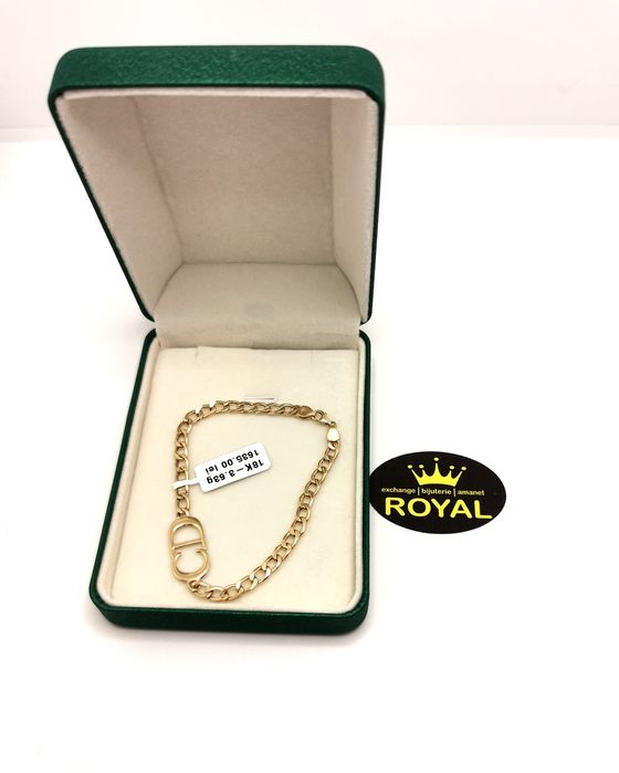 Bijuteria Royal bratara din aur 18k 3.63 gr