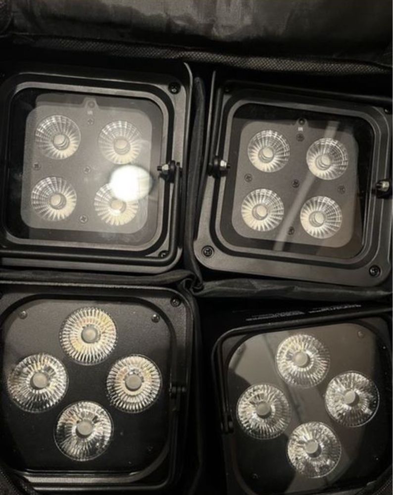 Proiectoare Eurolite AKKU Up 4 color