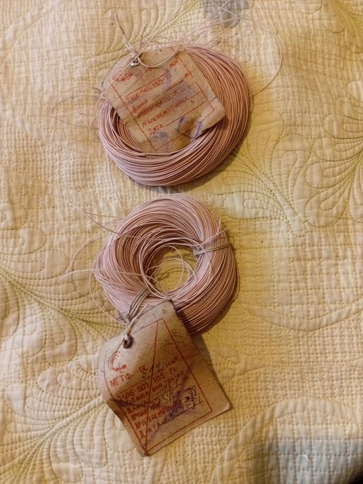 Провод МГТФ 0,12 кв.мм в бухтах по 150 метров