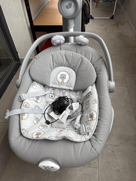 Leagan si balansoar pentru copii Joie Serina 2 in 1, rotativ, Portrait