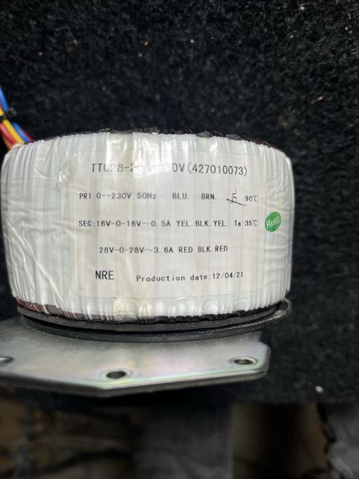 Transformator toroidal 2x28v 2x16v