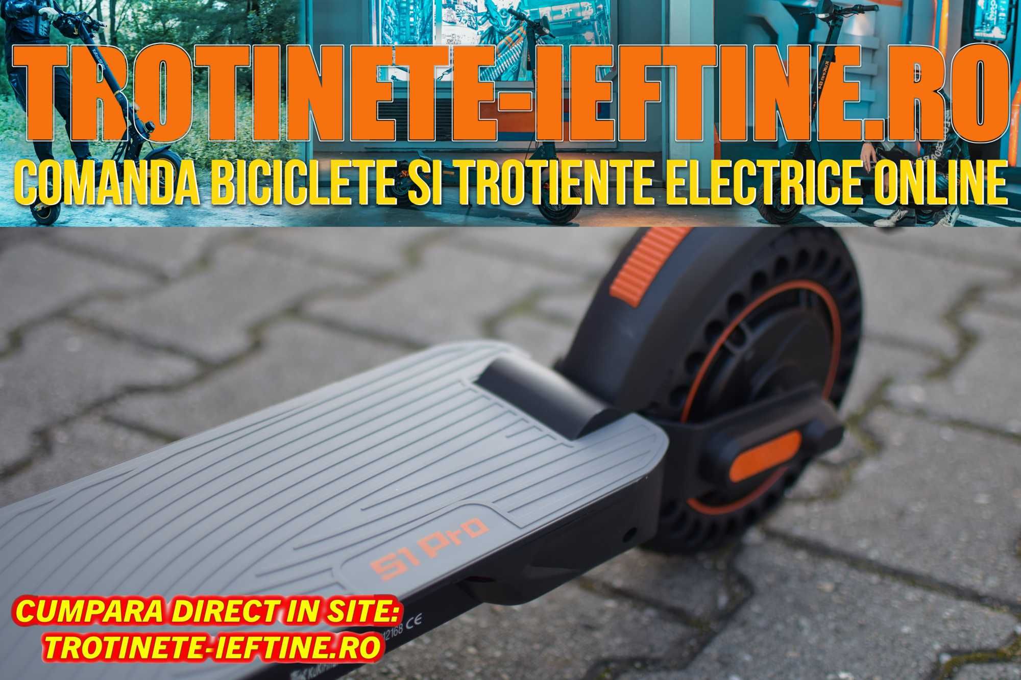 Scooter Electric Sigilat - KUGOO Kirin S1 Pro: Fiabilitate