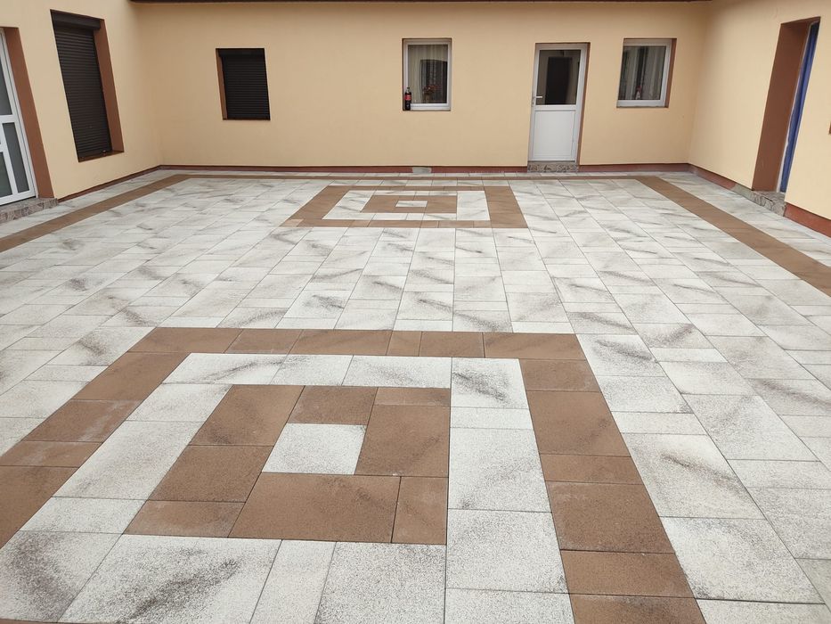 Montaj pavaj borduri dale pavele pavaje terasamente pregatim