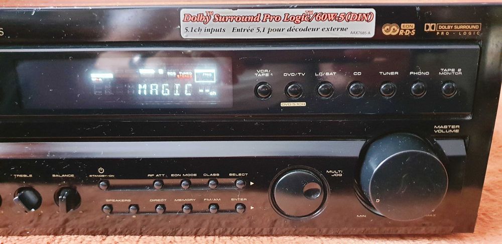 Pioneer VSX-708RDS amplituner 2X65W sau 5X65W pe 8 Ohm