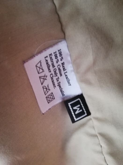 Geaca bărbați Leather M piele naturala