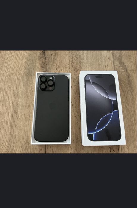 Iphone 16 PRO MAX Black Titanium