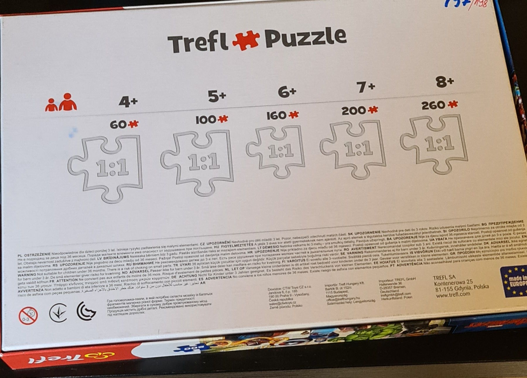 Puzzle Spiderman 6 ani +/ Avengers 7 ani +